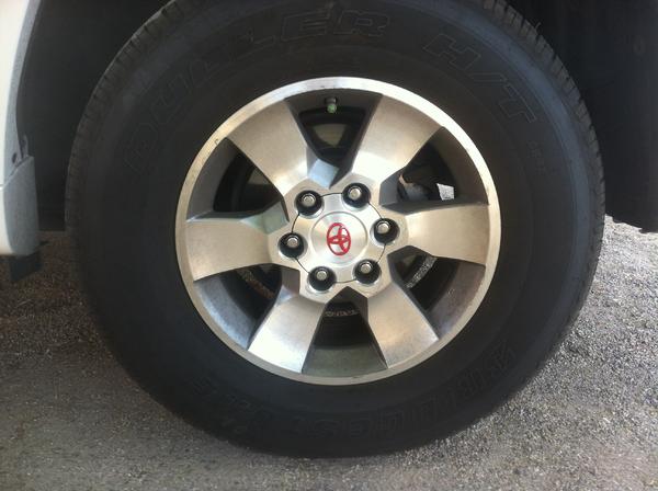 Red emblems