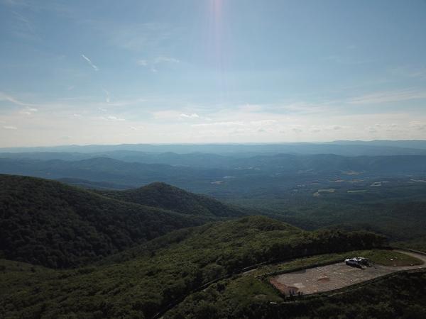Reddish Knob, Va., looking over West Virginia
