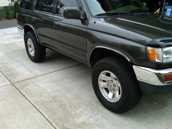 Removed running boards