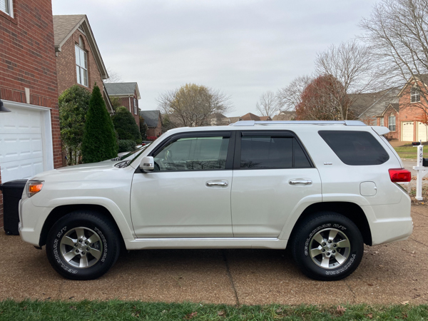 Removed the running boards.
