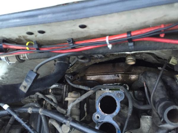 removed the water bpass outlet