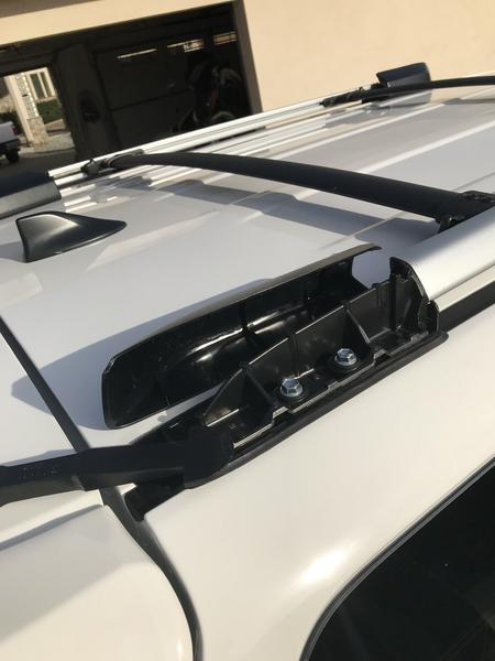 Removing stock roof rack