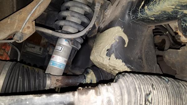Replaced busted CV