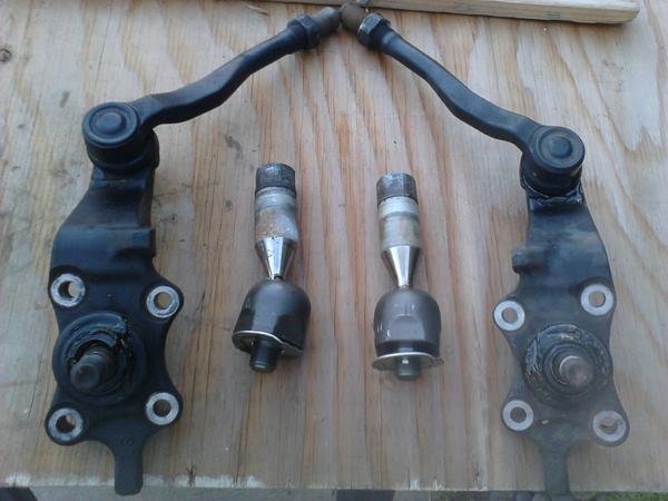 Replaced LBJ and Tie Rod Ends July 2013