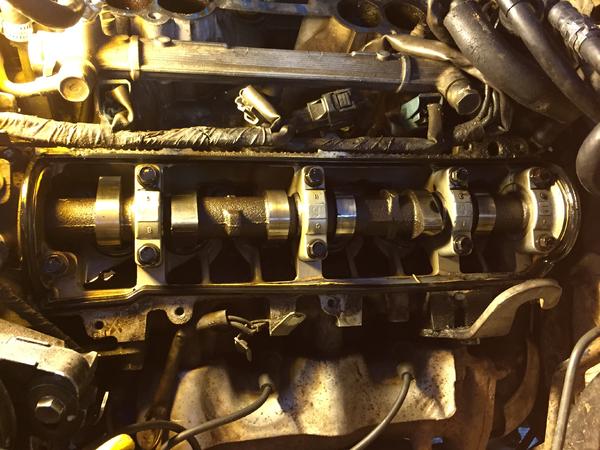 replaced the driver side valve cover gasket