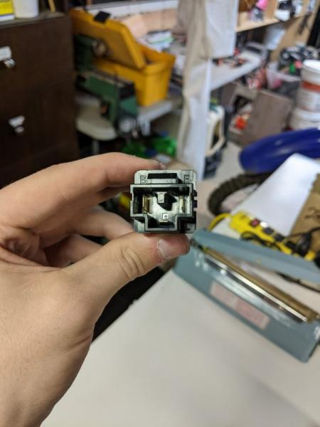 Replaced the flasher relay before I got it plated