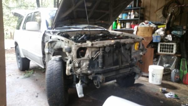 Replacing front end