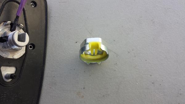 Retaining nut.