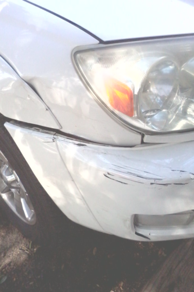 Right after my sister wrecked it.