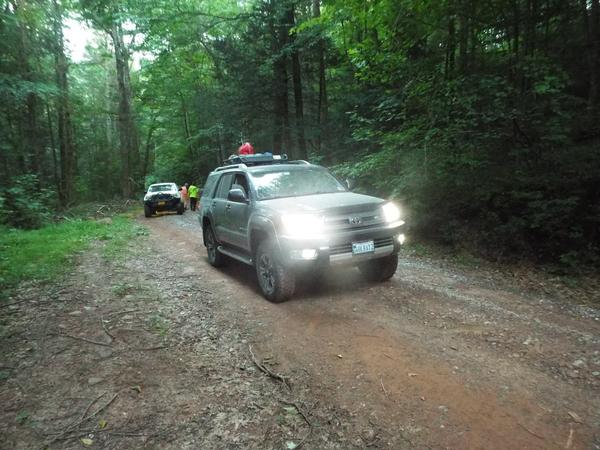 Right at home on the trails...
