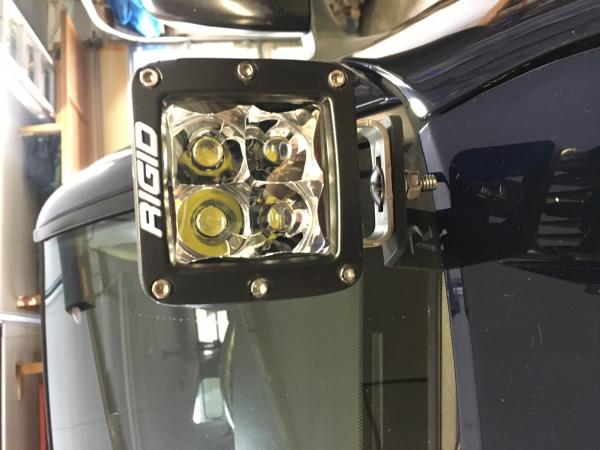 Rigid LED light POD.