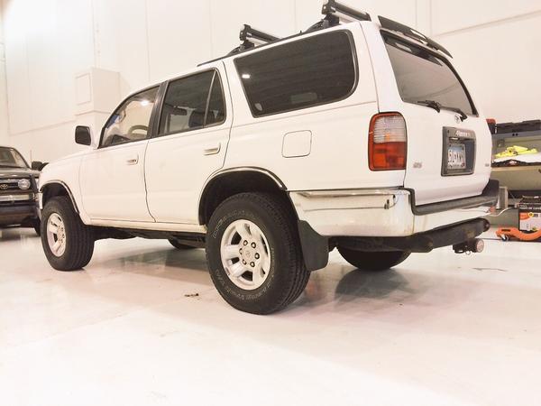 Ripped off the running boards-starting to look good!