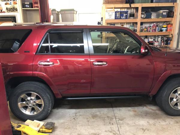 Rock Sliders Installed