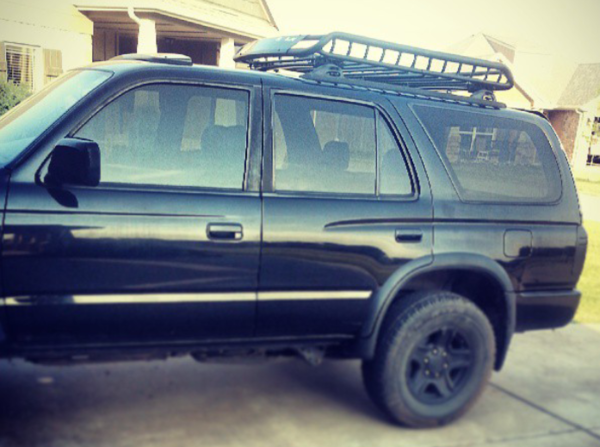ROLA roof rack is up!