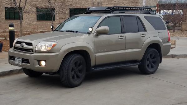 Rola roof rack with extention and heavy duty mounting brackets