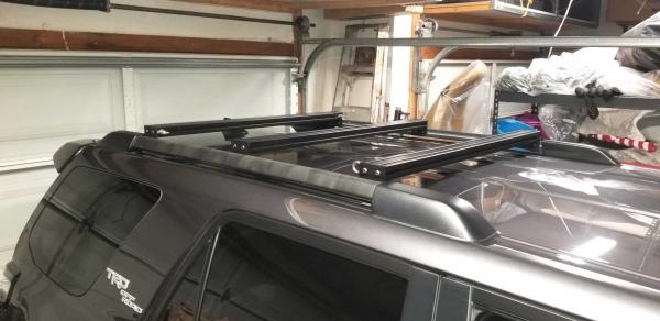 Roof Rack Rails made with Type 15 Aluminum Extrusions