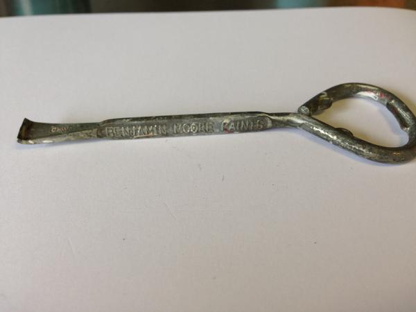 Roof trim removal tool, $1 at paint store