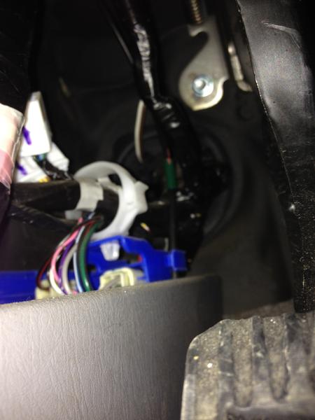 routing wires for the button