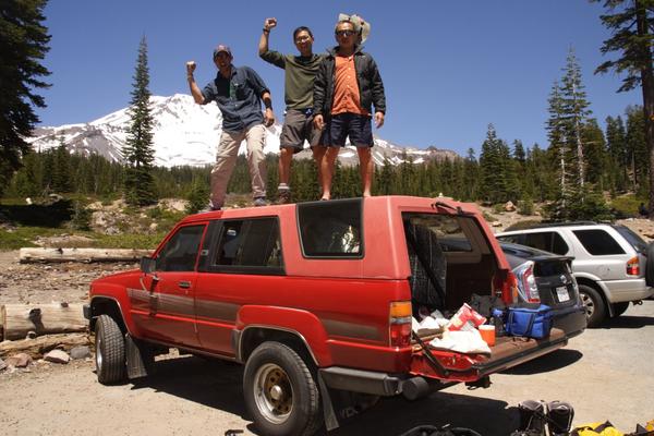 Ruby Tuesday successfully accomplishes her first assignment, take us from So Cal to Bunny Flats Trailhead of Mount Shasta, and back. 22 MPG!
