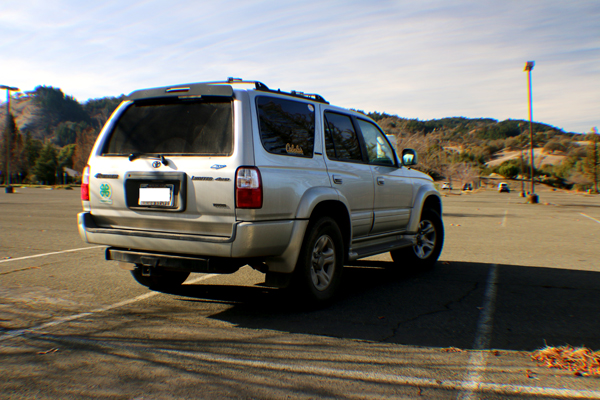 Runner Back college lot