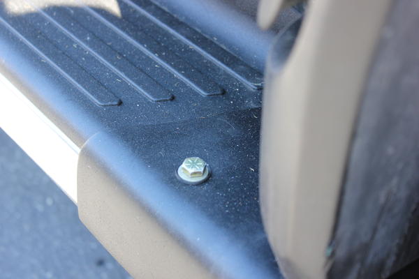 running board end cap repair