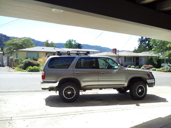 Running boards off.