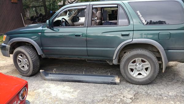 Running boards off