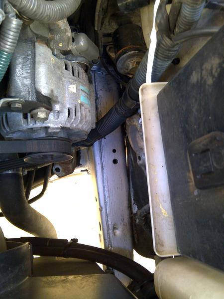 rust bullet on frame support