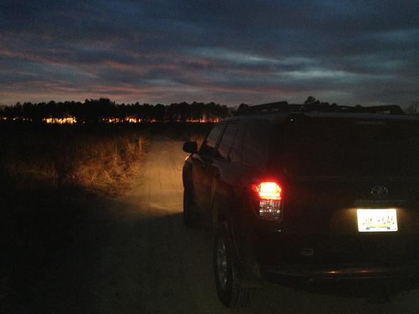 S.C. Sunset after an afternoon dove hunt.