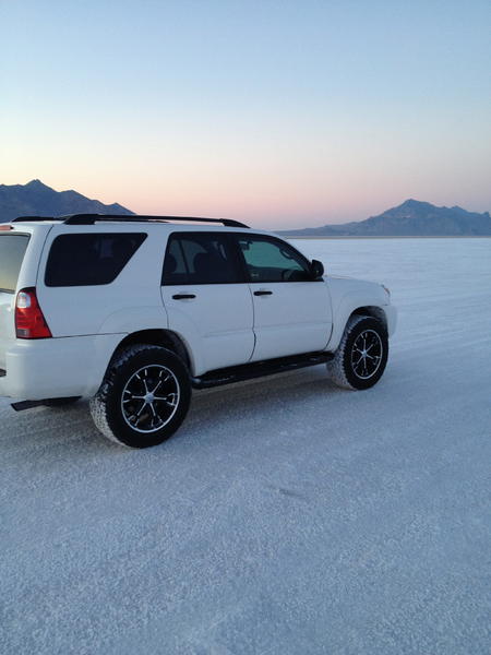 Salt Flats at sun down