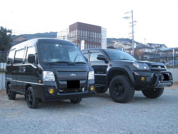 SAMBAR：Japanese "KEI CAR"

Made Subaru

Engine
0.66cc Water-cooled SOHC 8 valve
in-line four-cylinder Supercharger
Highest output:43 kW(58 PS)/6000 r.