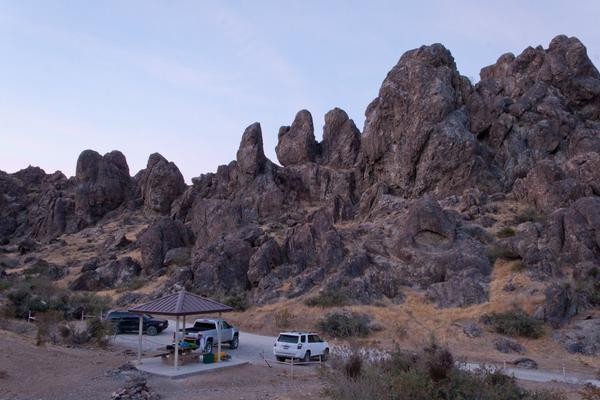 Sawtooth Canyon Campground.