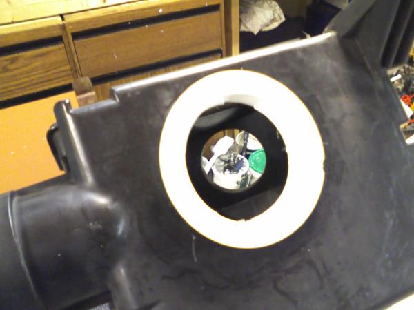Screw in drainplate fitting.  I got it at Home Depot for 7 bucks.