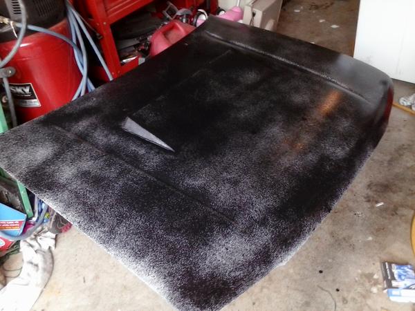second coat of "BedArmor" Spray liner