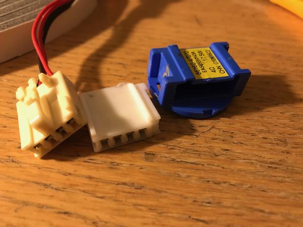 sequoia connector on left middle is the 4runner and right is the tweeter for the 4 runner