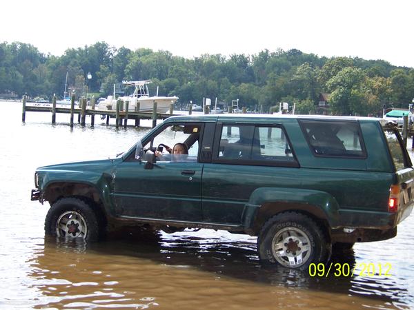 She thinks its a boat
