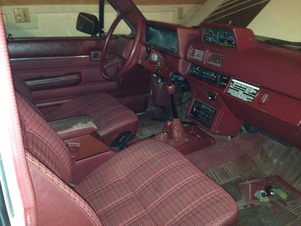 Shift boot and arm rest are the only interior pieces to replace