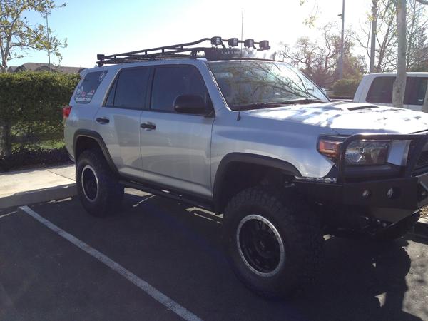 Shrockworks full 5 piece skid plates, front bumper with hoops, rock rails, rear diff skid by BudBuilt.