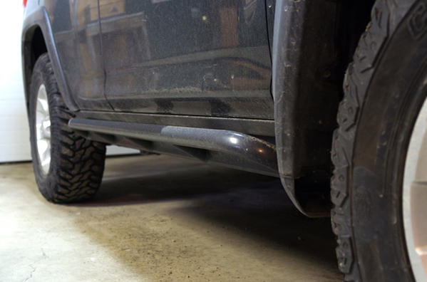 ShrockWorks rock sliders installed