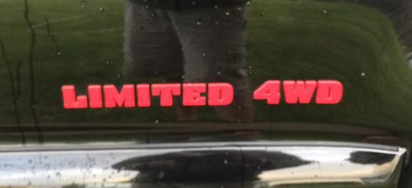 Side Limited Emblem