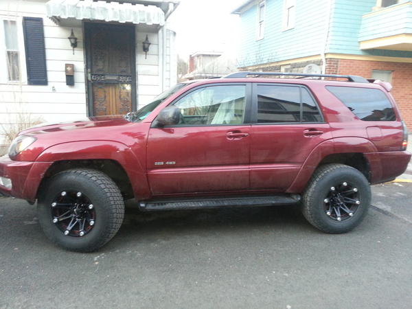 Side pic after I cut the mud flaps off