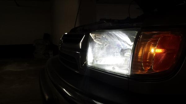 Side profile, shows the colour without that blinding effect.
