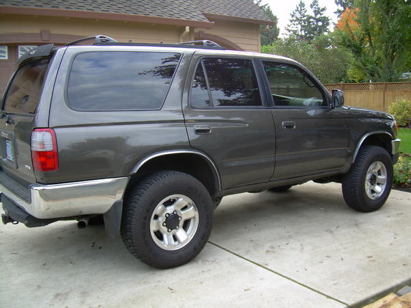 Side shot with the '99 Talls