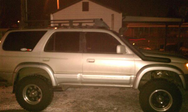 side veiw of rack