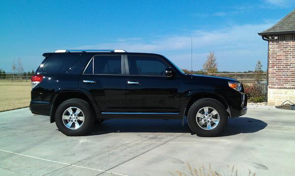 Side view after front airdam removed