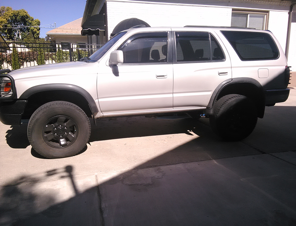 side view after lift