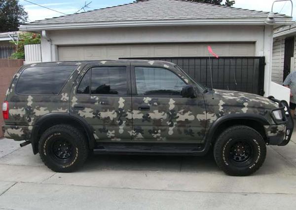 Side view, not lifted yet. Plan on lifting 3 inches front and back.