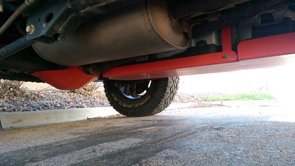 Skid coverage, lose about 2 inches of clearance