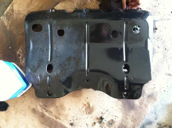 SkidPlate Cleaning back