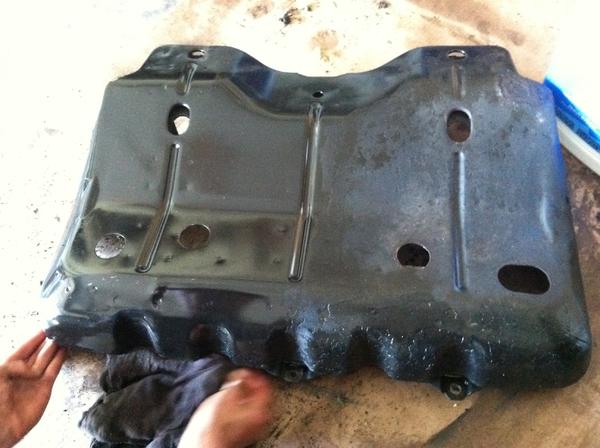 SkidPlate Cleaning front